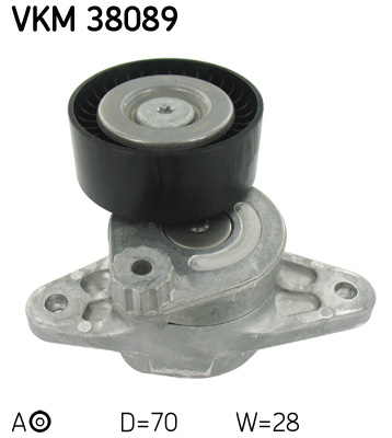 Ролик натяжителя приводного ремня  SKF VKM 38089